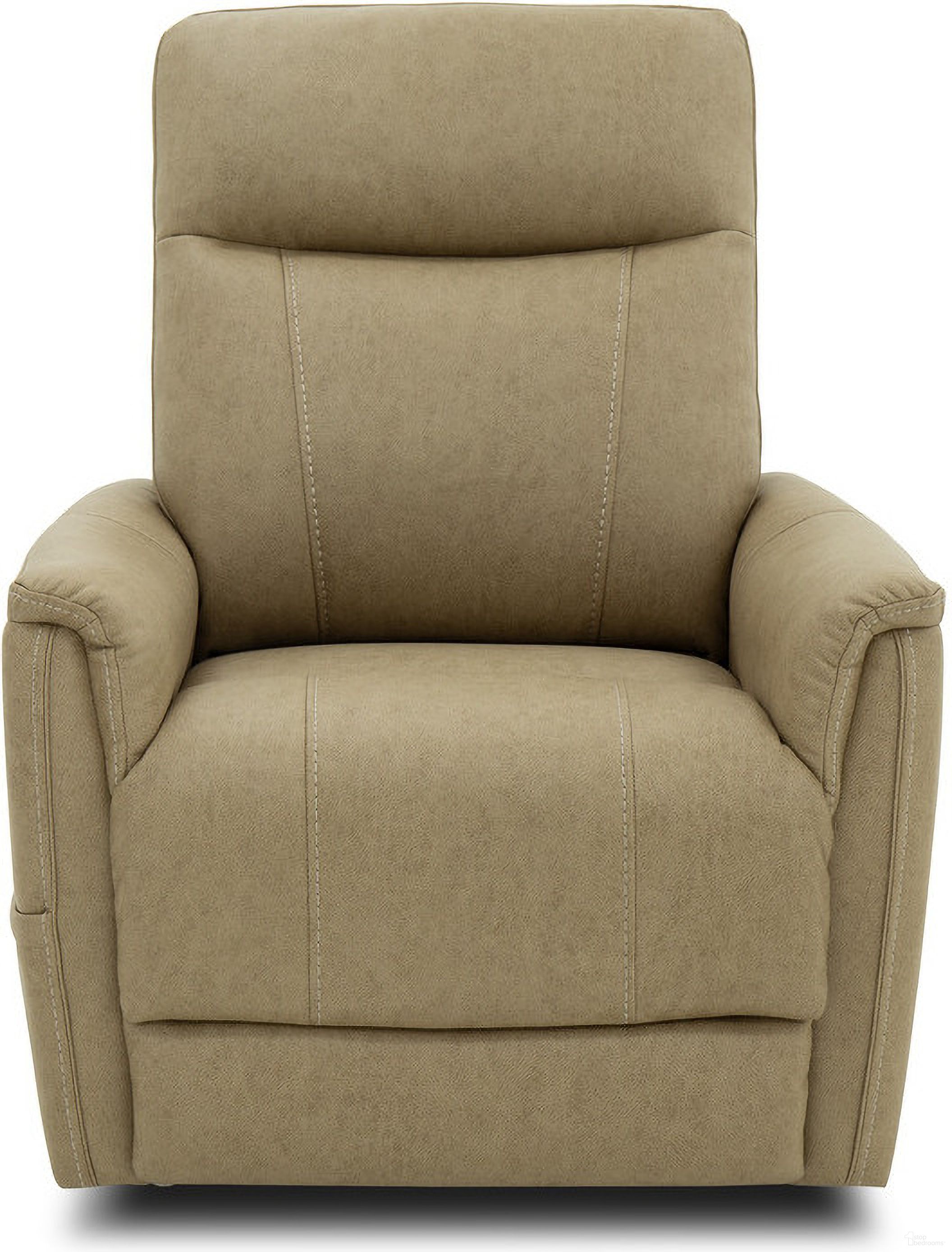 The appearance of Montclair Power Lift Recliner with Power Head Rest, Power Lumbar and 3 Zone Heat In Jumbo Sand designed by BarcaLounger in the transitional interior design. This jumbo sand piece of furniture was selected by 1StopBedrooms from Montclair Collection to add a touch of cosiness and style into your home. Sku: 23PHLH1500111183. Material: Fabric.