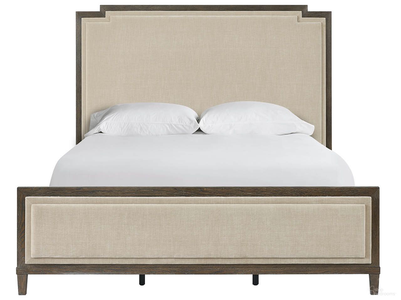 The appearance of Montclair Queen Bed In Cocoa designed by Universal in the transitional interior design. This cocoa piece of furniture was selected by 1StopBedrooms from Montclair Collection to add a touch of cosiness and style into your home. Sku: U508210B. Bed Type: Panel Bed. Material: Wood. Bed Size: Queen.