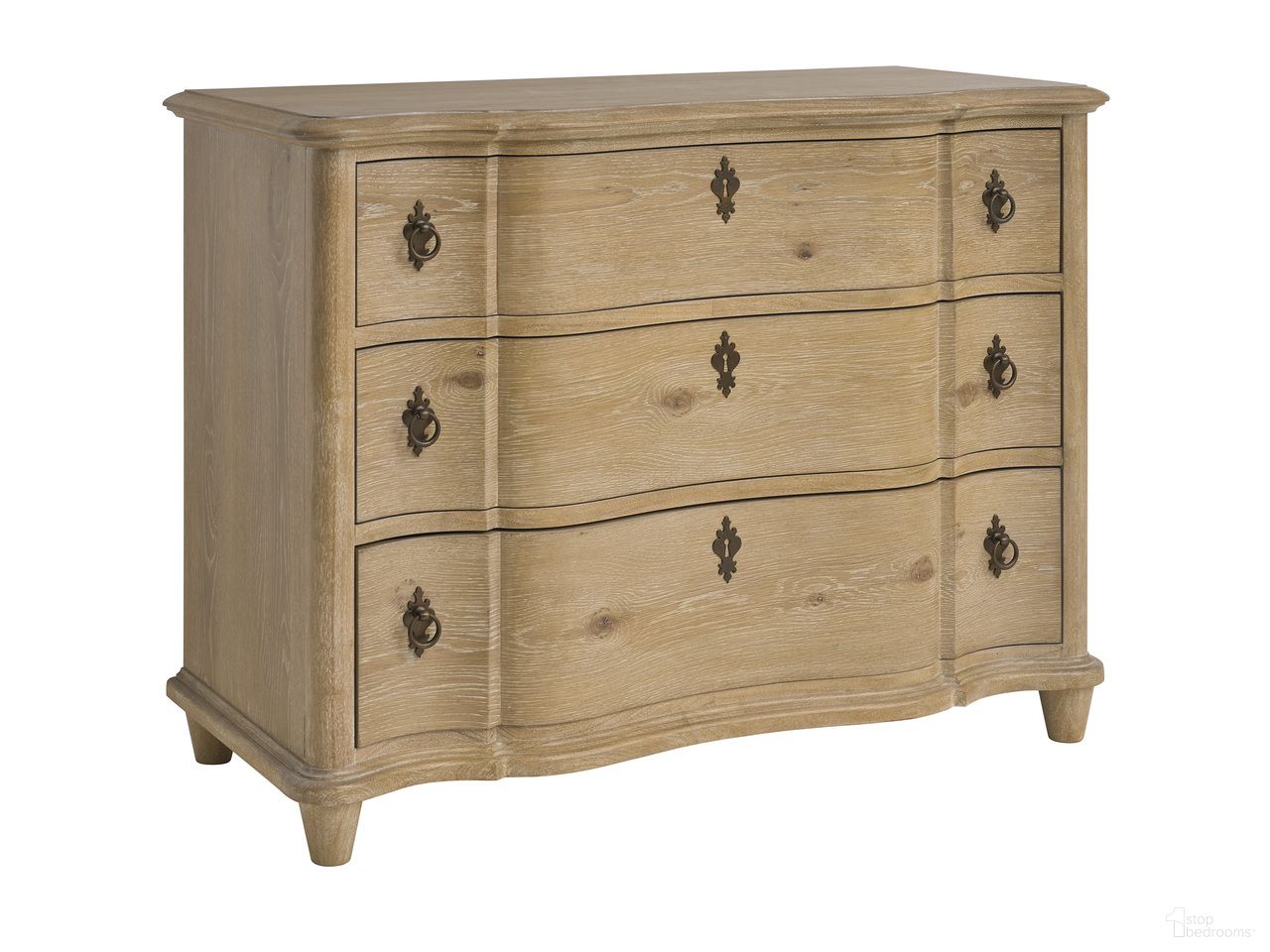 The appearance of Montecito Camino Hall Chest In Natural designed by Barclay Butera in the transitional interior design. This natural piece of furniture was selected by 1StopBedrooms from Montecito Collection to add a touch of cosiness and style into your home. Sku: 940-973. Material: Wood.