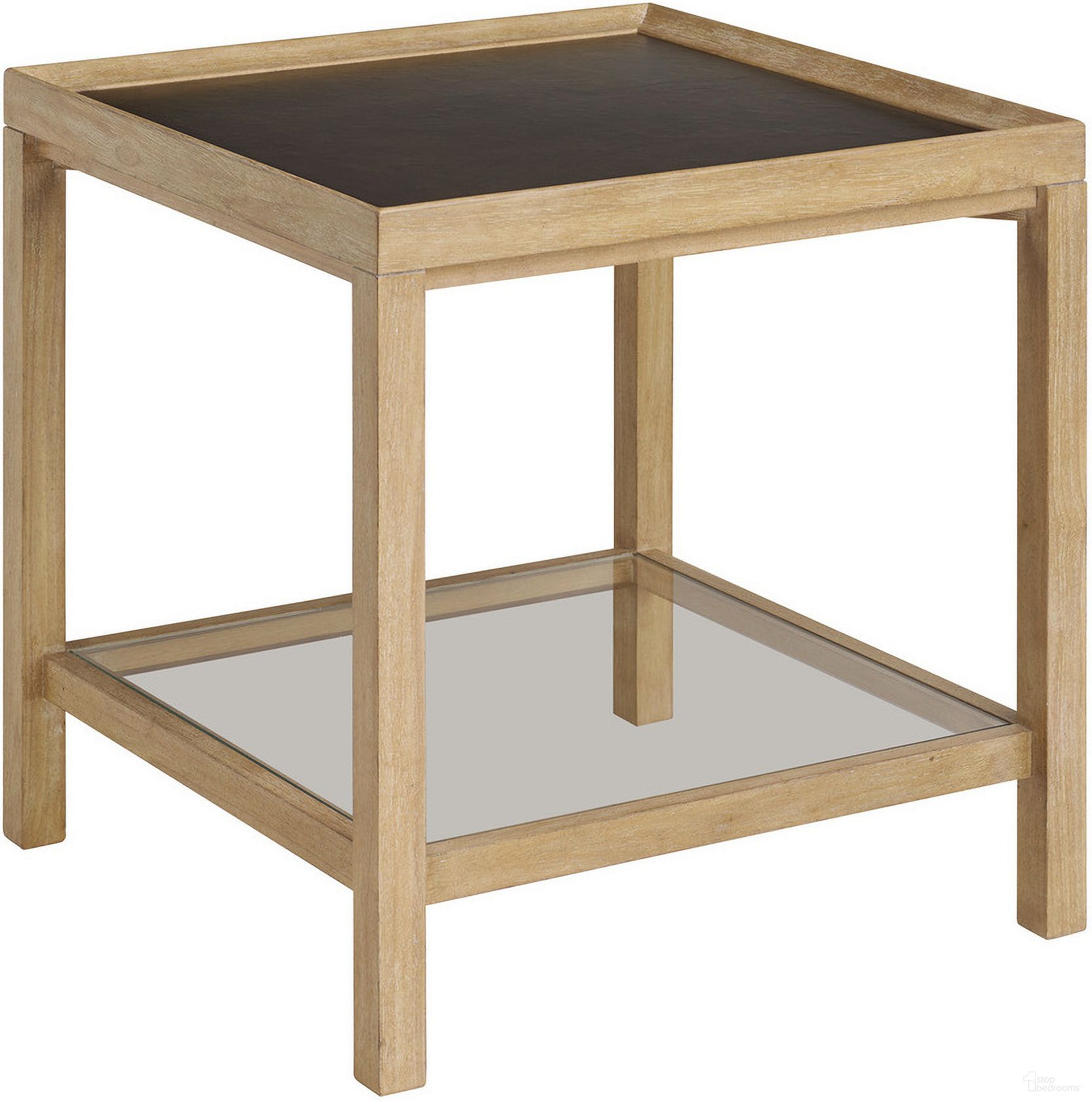 The appearance of Montecito Dutton Side Table In Natural designed by Barclay Butera in the transitional interior design. This natural piece of furniture was selected by 1StopBedrooms from Montecito Collection to add a touch of cosiness and style into your home. Sku: 940-951. Material: Wood.