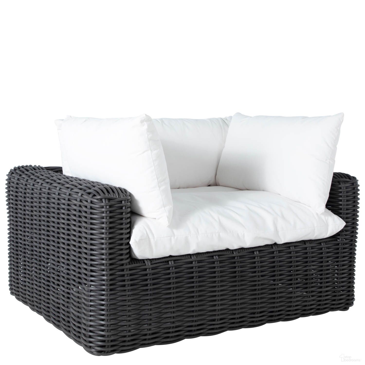 The appearance of Montecito Woven Lounge In Bali Pearl designed by Summer Classics in the transitional interior design. This bali pearl piece of furniture was selected by 1StopBedrooms from Montecito Collection to add a touch of cosiness and style into your home. Sku: 33930+C7734219N. Material: Wicker.