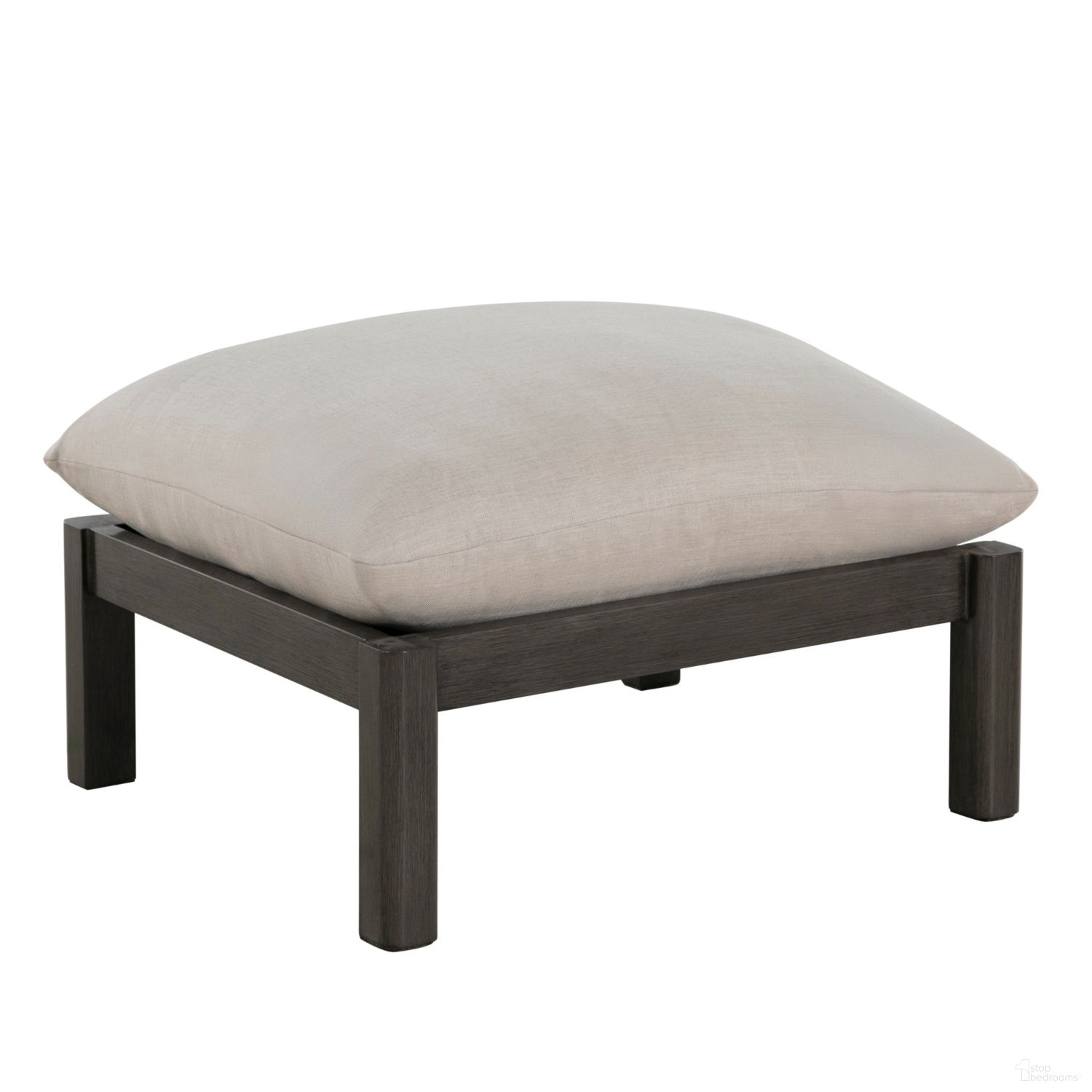 The appearance of Monterey Aluminum Ottoman In Bali Pearl designed by Summer Classics in the modern / contemporary interior design. This bali pearl piece of furniture was selected by 1StopBedrooms from Monterey Aluminum Collection to add a touch of cosiness and style into your home. Sku: 290831+C140F4219N. Material: Aluminum.