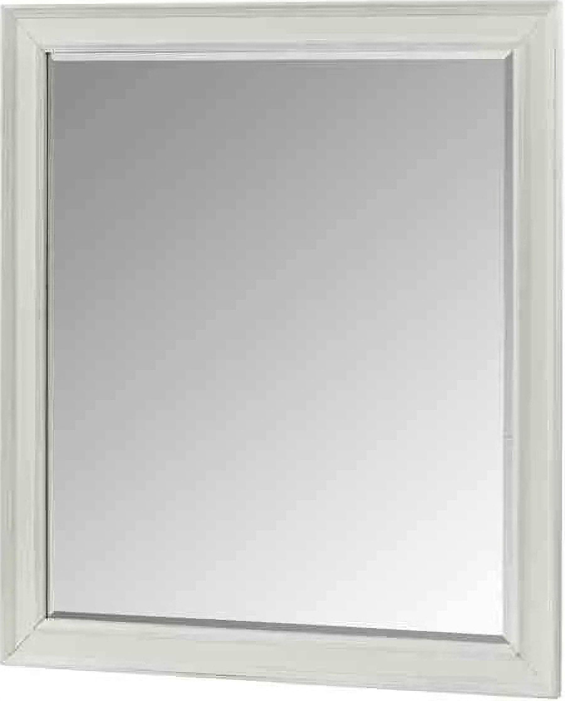 Monterey Mirror In White Stain