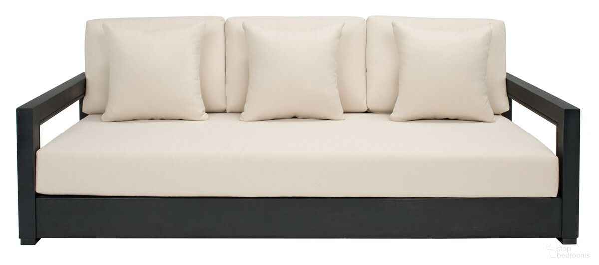 The appearance of Montford 3-Seat Bench In Black and Beige designed by Safavieh Couture in the modern / contemporary interior design. This black and beige piece of furniture was selected by 1StopBedrooms from Montford Collection to add a touch of cosiness and style into your home. Sku: CPT1004B. Material: Aluminum.