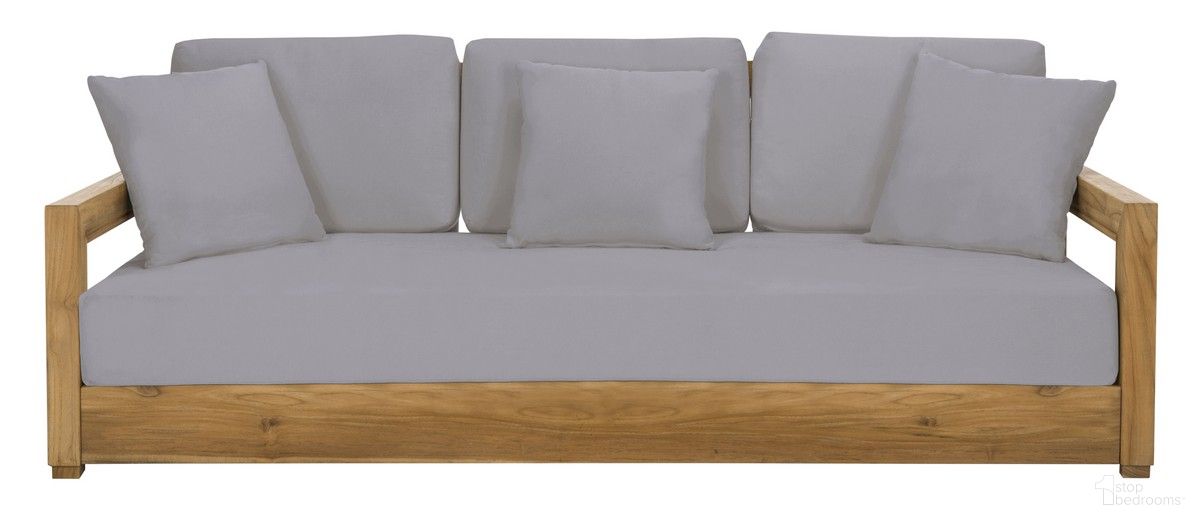 The appearance of Montford 3-Seat Bench Casing In Grey designed by Safavieh Couture in the modern / contemporary interior design. This grey piece of furniture was selected by 1StopBedrooms from Montford Collection to add a touch of cosiness and style into your home. Sku: CPT1004C-CASING. Material: Linen.