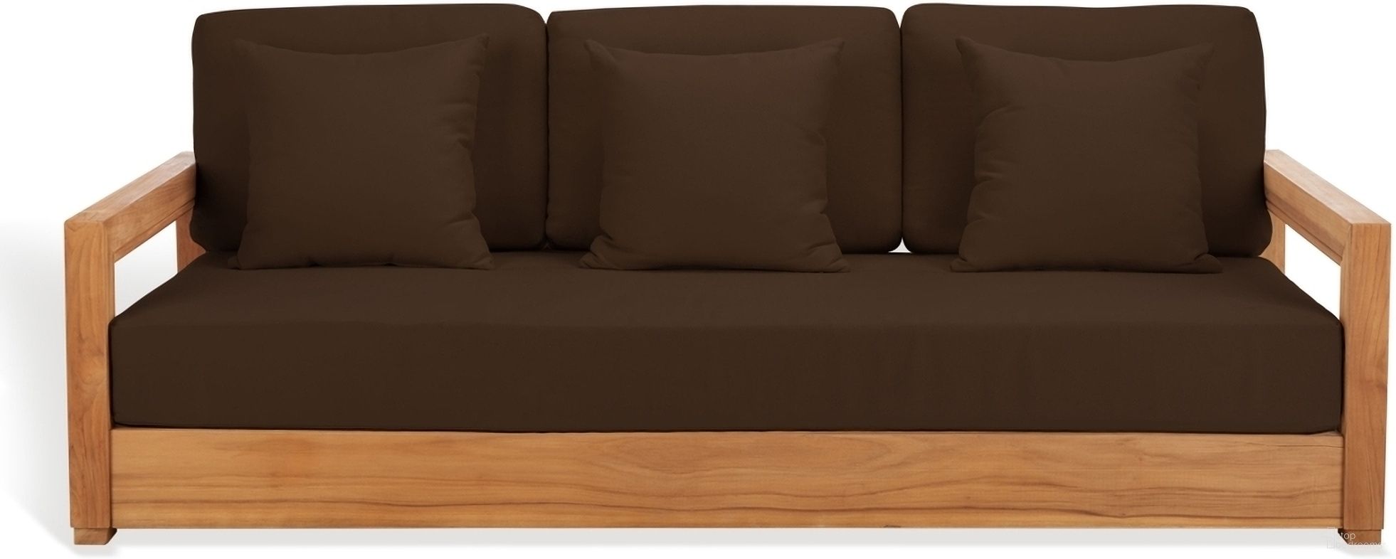 The appearance of Montford 3-Seat Bench In Natural and Dark Brown designed by Safavieh Couture in the modern / contemporary interior design. This natural and dark brown piece of furniture was selected by 1StopBedrooms from Montford Collection to add a touch of cosiness and style into your home. Sku: CPT1004D. Material: Wood.
