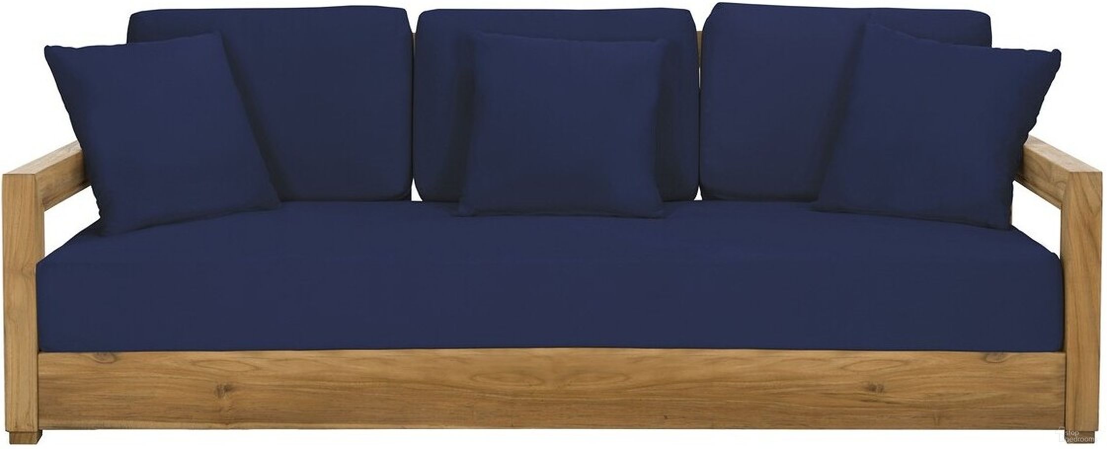 The appearance of Montford 3-Seat Bench Casing In Navy designed by Safavieh Couture in the modern / contemporary interior design. This navy piece of furniture was selected by 1StopBedrooms from Montford Collection to add a touch of cosiness and style into your home. Sku: CPT1004B-CASING. Material: Linen.