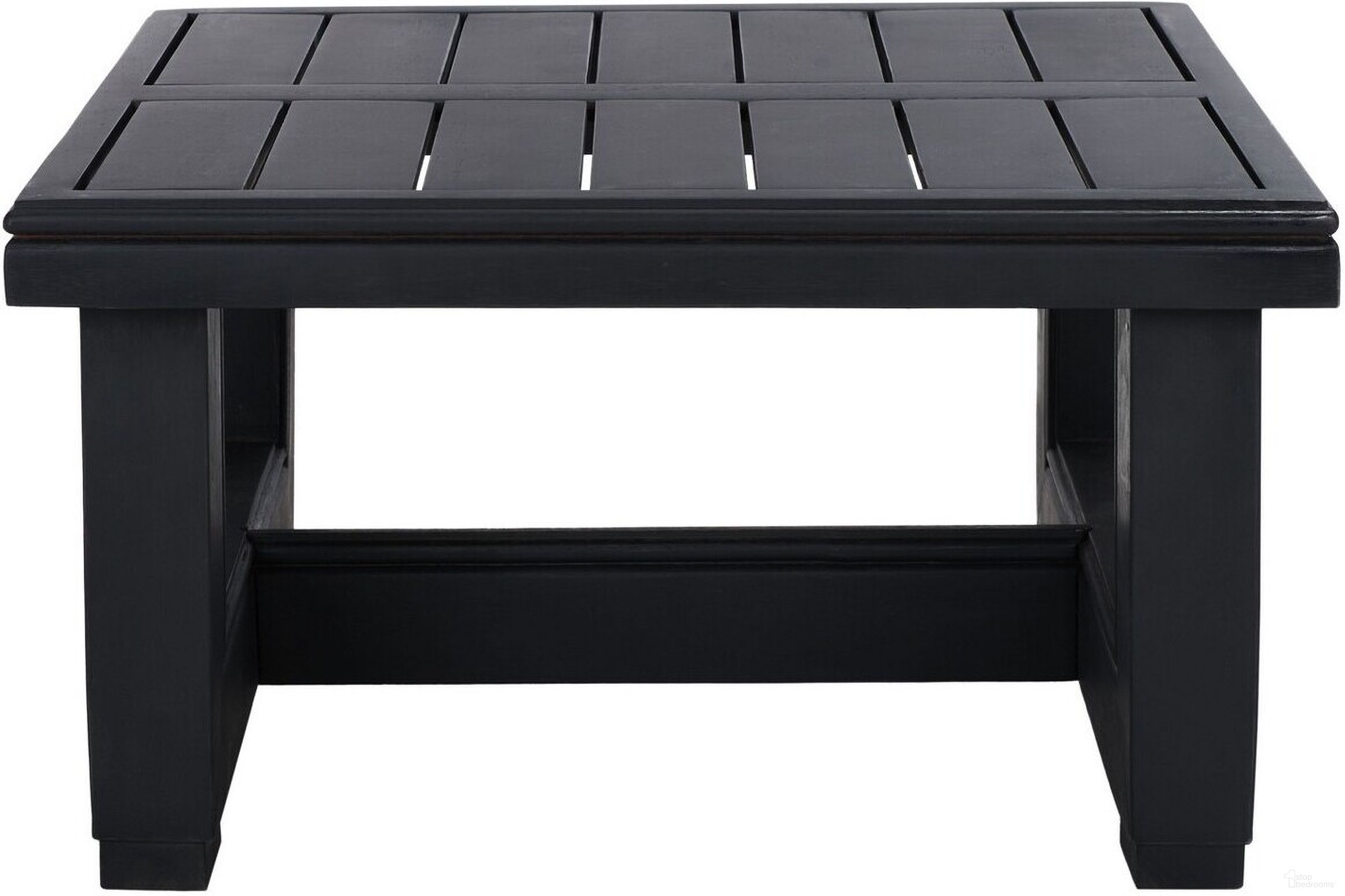 The appearance of Montford End Table In Black designed by Safavieh Couture in the modern / contemporary interior design. This black piece of furniture  was selected by 1StopBedrooms from Montford Collection to add a touch of cosiness and style into your home. Sku: CPT1002B. Table Top Shape: Square. Material: Aluminum.