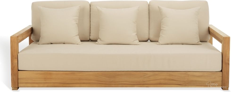 The appearance of Montforound 3-Seat Bench Casing In Beige designed by Safavieh Couture in the modern / contemporary interior design. This beige piece of furniture was selected by 1StopBedrooms from Montforound Collection to add a touch of cosiness and style into your home. Sku: CPT1004A-CASING. Material: Polyester.