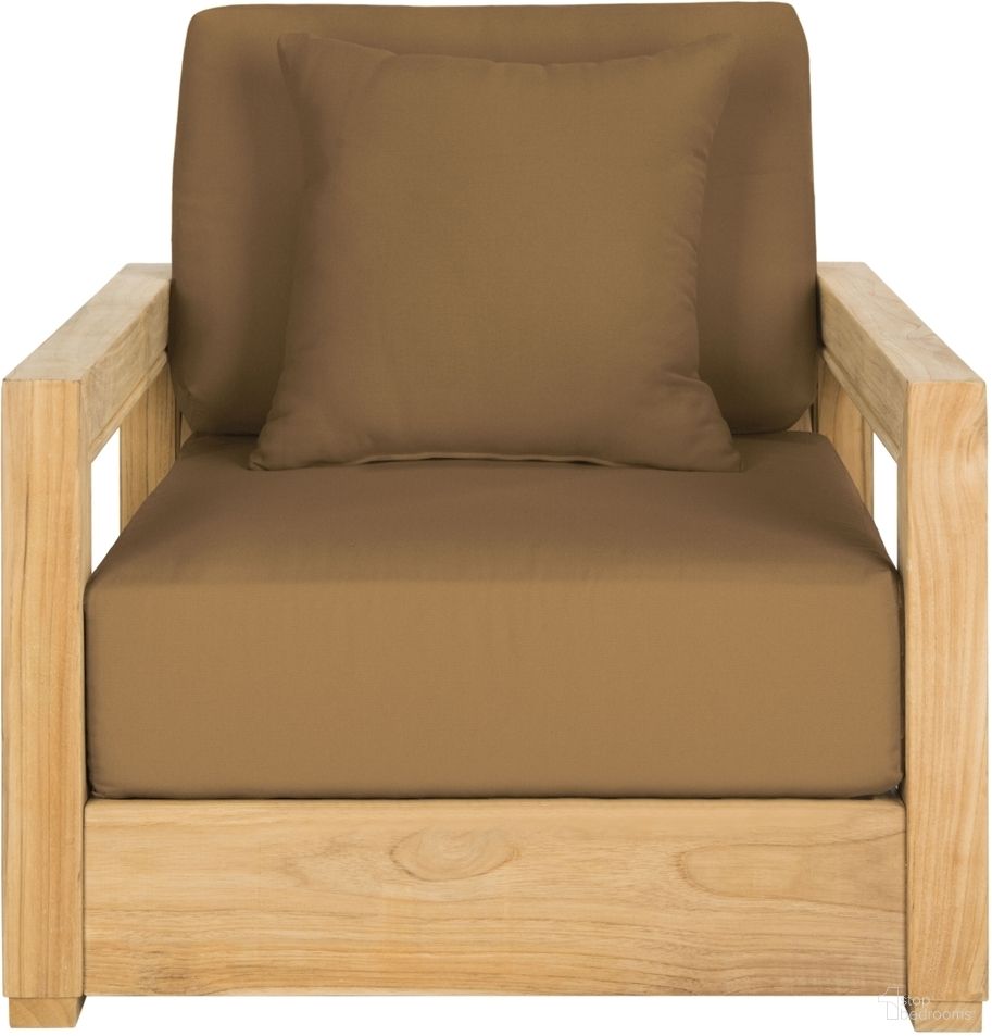 Montforound Armchair In Natural and Brown