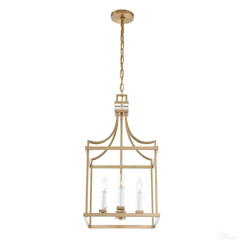 The appearance of Montreal 4 Light Lantern Pendant In Brass designed by Uttermost in the coastal interior design. This brass piece of furniture  was selected by 1StopBedrooms from Montreal Collection to add a touch of cosiness and style into your home. Sku: 21644. Material: Iron.