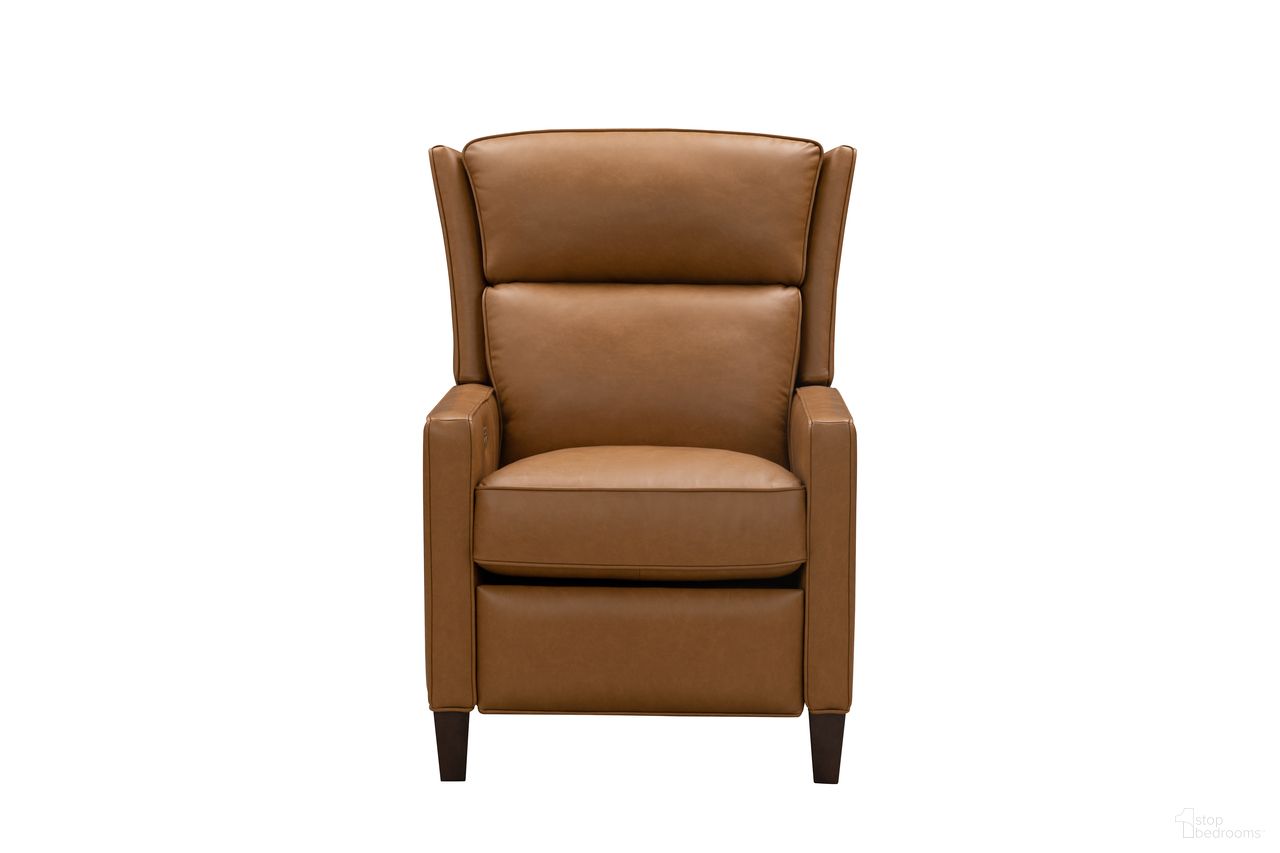 The appearance of Moore Power Recliner with Power Head Rest In Brandy designed by BarcaLounger in the traditional interior design. This brandy piece of furniture  was selected by 1StopBedrooms from Moore Collection to add a touch of cosiness and style into your home. Sku: 9PH1652530883. Material: Leather.