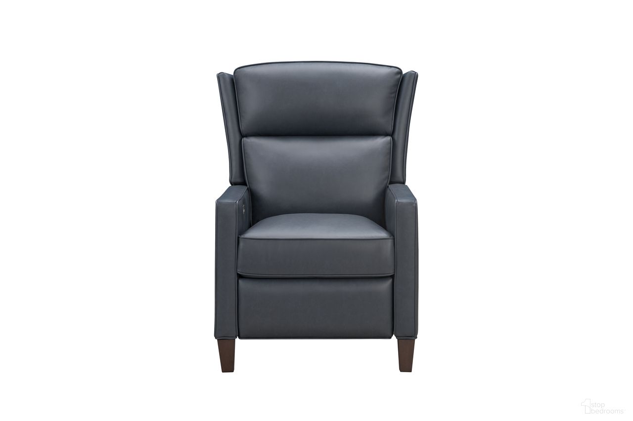 The appearance of Moore Power Recliner with Power Head Rest In Ocean designed by BarcaLounger in the traditional interior design. This ocean piece of furniture  was selected by 1StopBedrooms from Moore Collection to add a touch of cosiness and style into your home. Sku: 9PH1652530846. Material: Leather.