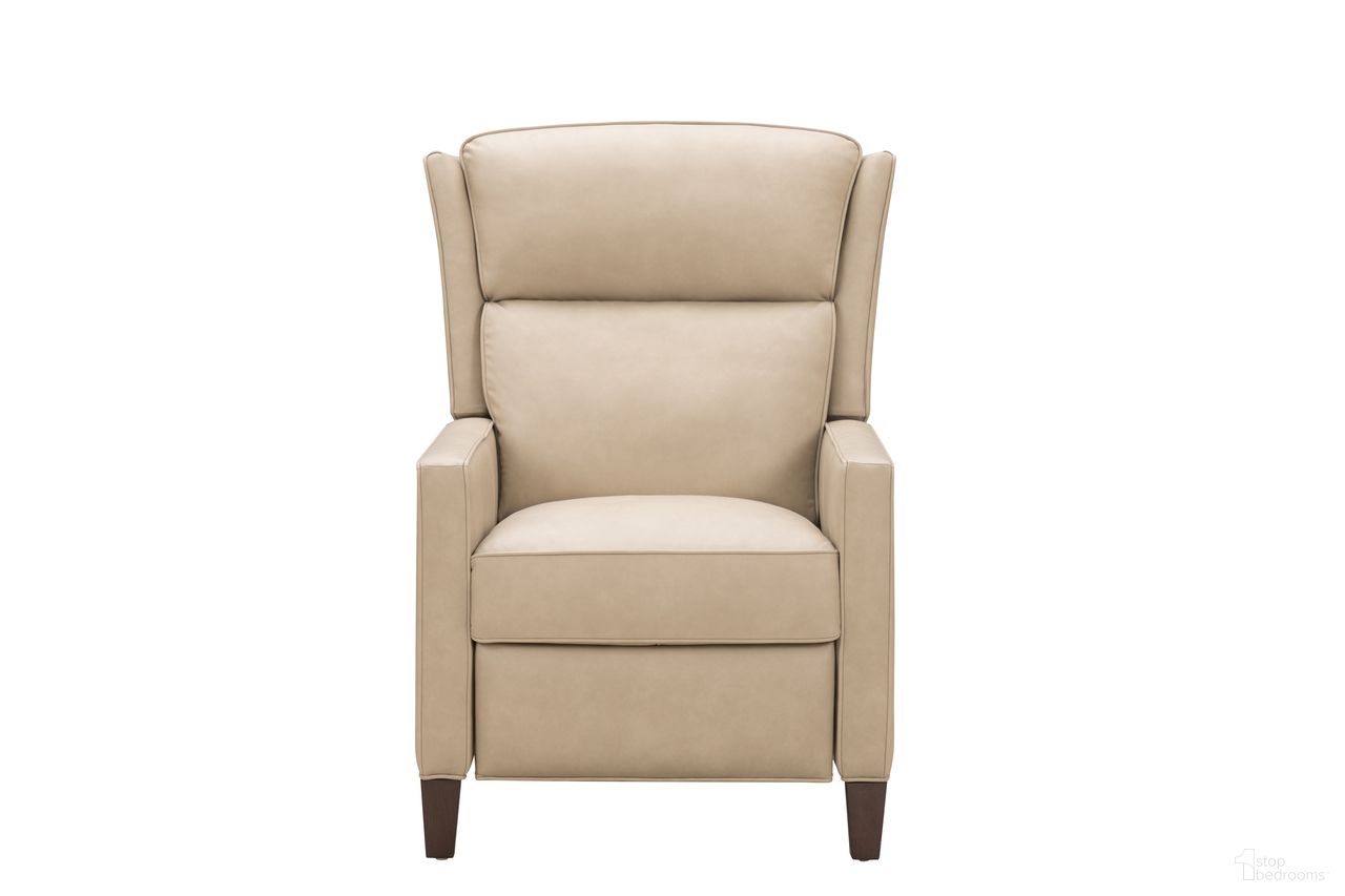 The appearance of Moore Push Thre The Arms Recliner In Stone designed by BarcaLounger in the traditional interior design. This stone piece of furniture was selected by 1StopBedrooms from Moore Collection to add a touch of cosiness and style into your home. Sku: 71652530981. Material: Leather.