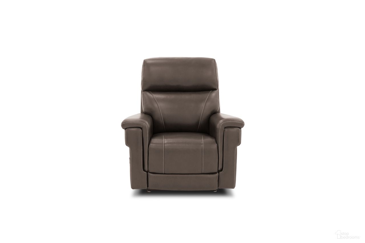 The appearance of Moorpark Power Lift Recliner with Power Head Rest and Power Lumbar In Mocha designed by BarcaLounger in the transitional interior design. This mocha piece of furniture  was selected by 1StopBedrooms from Moorpark Collection to add a touch of cosiness and style into your home. Sku: 23PHLH1501375285. Material: Leather Match.