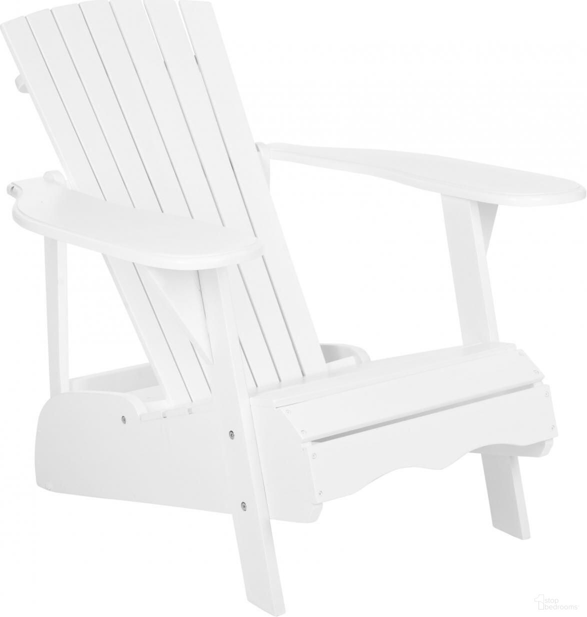 The appearance of Mopani White Chair designed by Safavieh in the rustic / southwestern interior design. This white piece of furniture  was selected by 1StopBedrooms from Mopani Collection to add a touch of cosiness and style into your home. Sku: PAT6700B. Material: Steel.