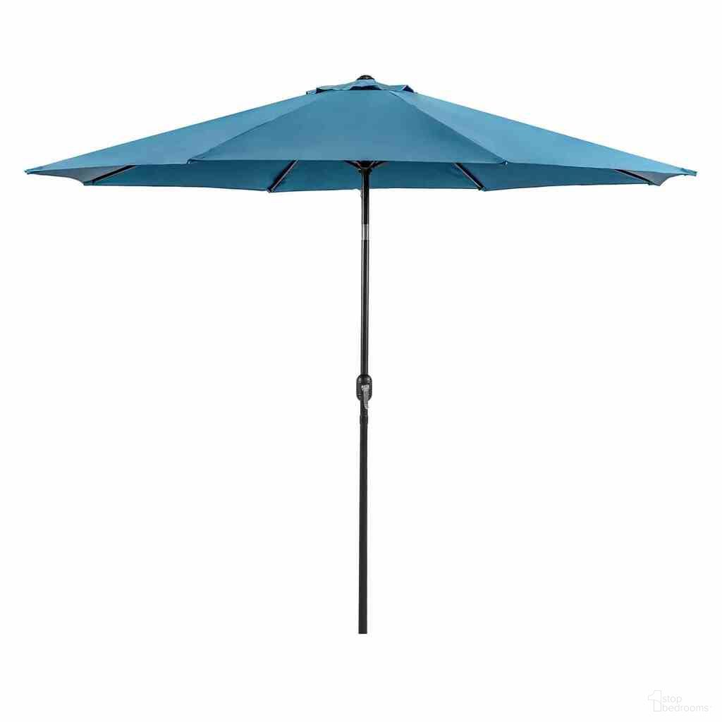 Mora 11 Foot Outdoor Umbrella In Blue