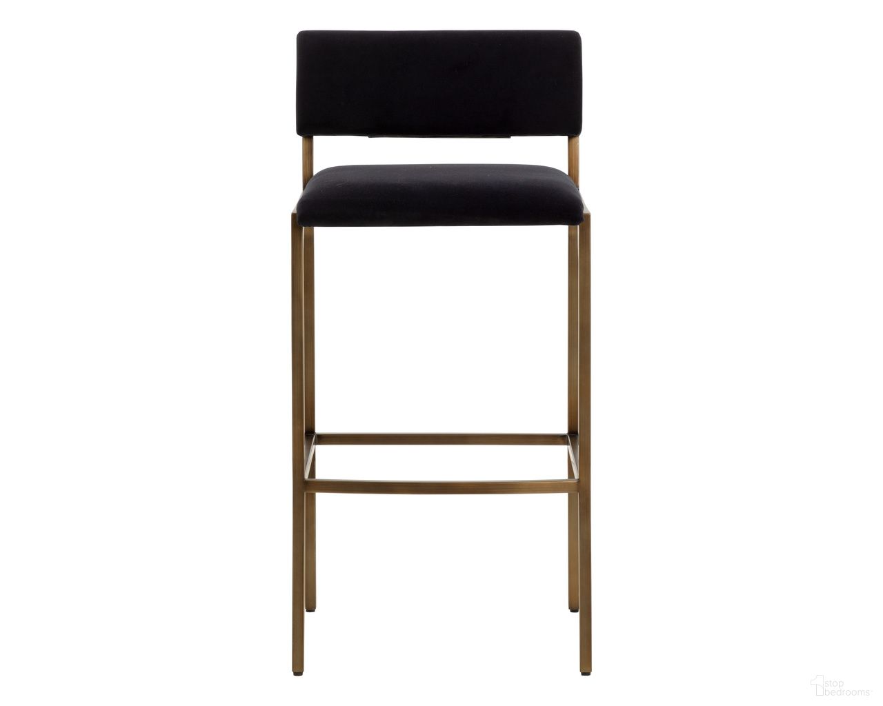 Mori Barstool In Abbington Black
