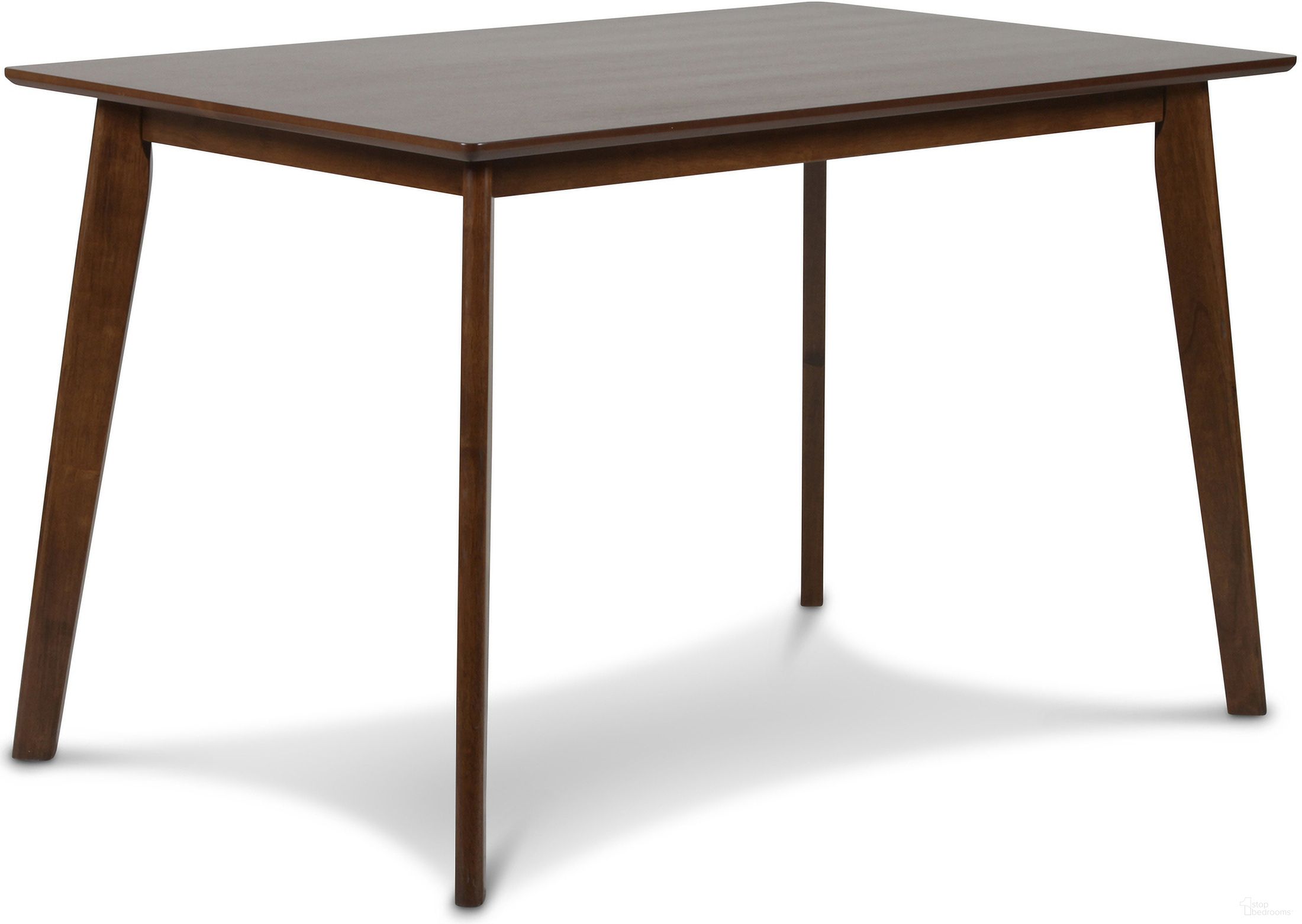 The appearance of Morocco 47 Inch Rectangle Dining Table In Walnut Brown designed by New Classic in the transitional interior design. This walnut brown piece of furniture was selected by 1StopBedrooms from Morocco Collection to add a touch of cosiness and style into your home. Sku: D331-10. Table Base Style: Legs. Material: Wood. Table Top Shape: Rectangular. Size: 47" x 30".