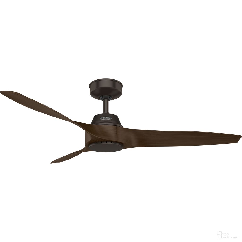 The appearance of Mosley 52 Inch Damp Rated Ceiling Fan and Wall Control In Premier Bronze and Brushed Cocoa designed by Hunter Fan in the industrial interior design. This premier bronze/brushed cocoa piece of furniture was selected by 1StopBedrooms from Mosley Collection to add a touch of cosiness and style into your home. Sku: 50962. Material: Plastic.
