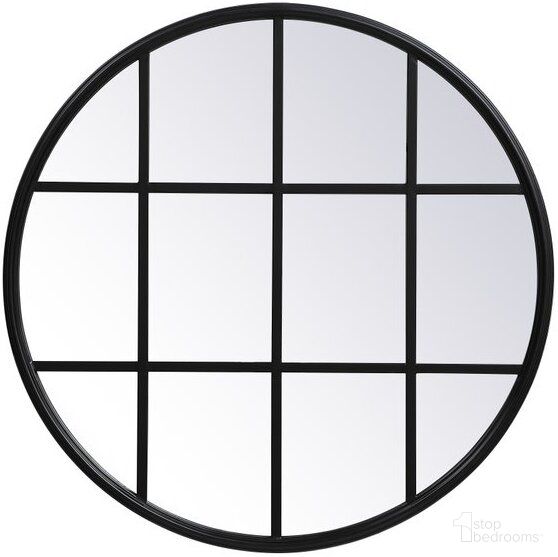 The appearance of Motif Black Decorative Mirror MR632828BK designed by Elegant Lighting in the transitional interior design. This black piece of furniture was selected by 1StopBedrooms from Motif Collection to add a touch of cosiness and style into your home. Sku: MR632828BK. Material: Metal.