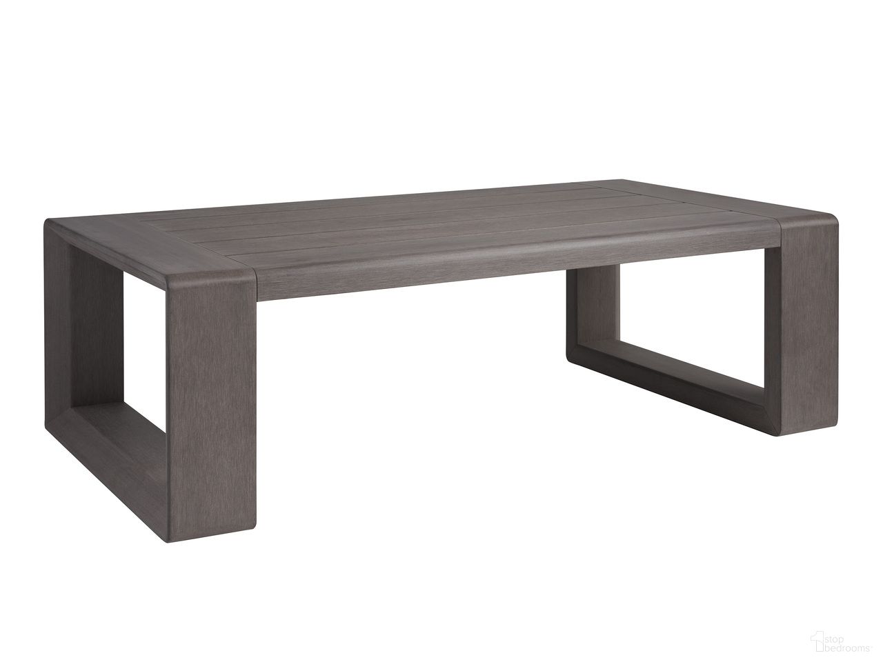 The appearance of Mozambique Rectangular Cocktail Table In Gray and Taupe designed by Tommy Bahama in the modern / contemporary interior design. This gray/taupe piece of furniture was selected by 1StopBedrooms from Mozambique Collection to add a touch of cosiness and style into your home. Sku: 3370-947. Table Top Shape: Rectangular. Material: Teak.