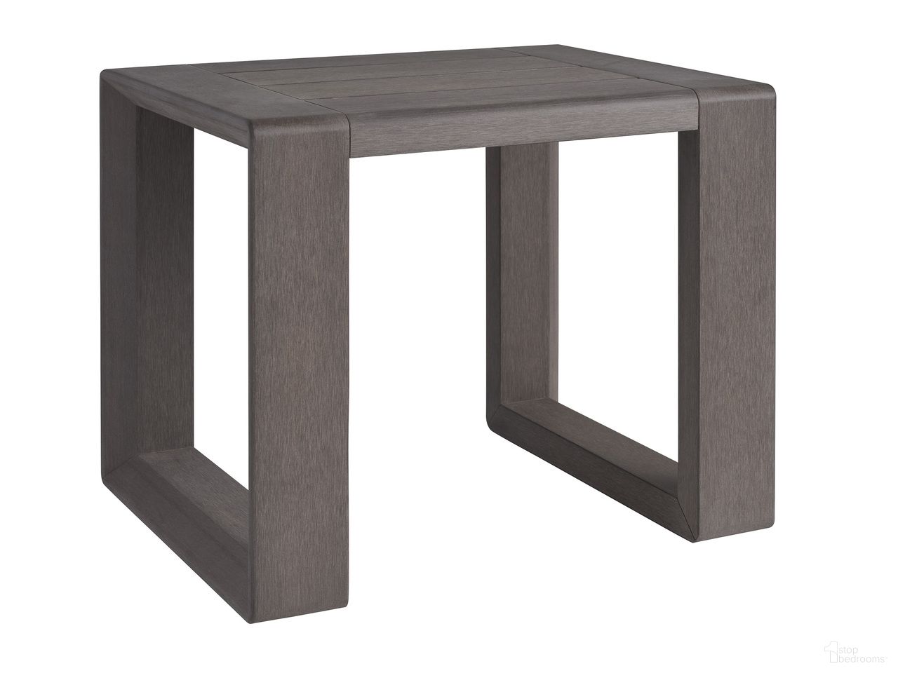 The appearance of Mozambique Rectangular End Table In Gray and Taupe designed by Tommy Bahama in the modern / contemporary interior design. This gray/taupe piece of furniture was selected by 1StopBedrooms from Mozambique Collection to add a touch of cosiness and style into your home. Sku: 3370-955. Table Top Shape: Rectangular. Material: Teak.