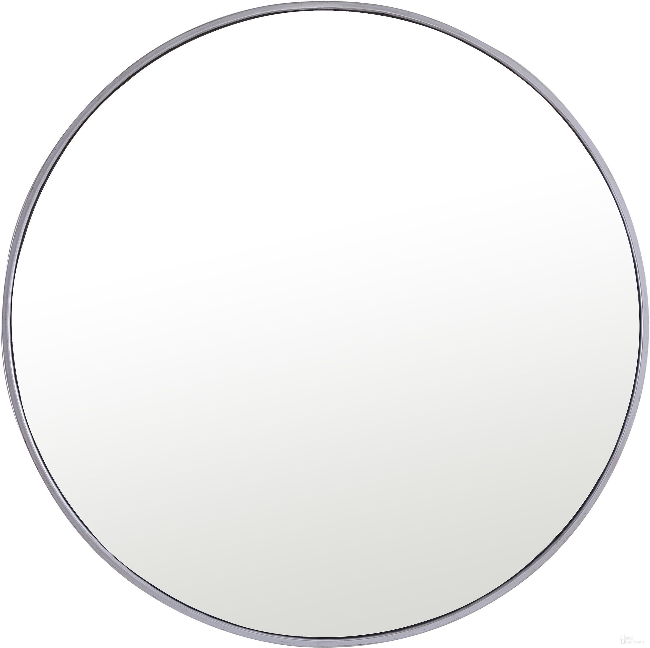 The appearance of Mr4039s Eternity 32" Round Silver Mirror designed by Elegant Lighting in the modern / contemporary interior design. This silver piece of furniture was selected by 1StopBedrooms from Eternity Collection to add a touch of cosiness and style into your home. Sku: MR4039S. Material: Metal.