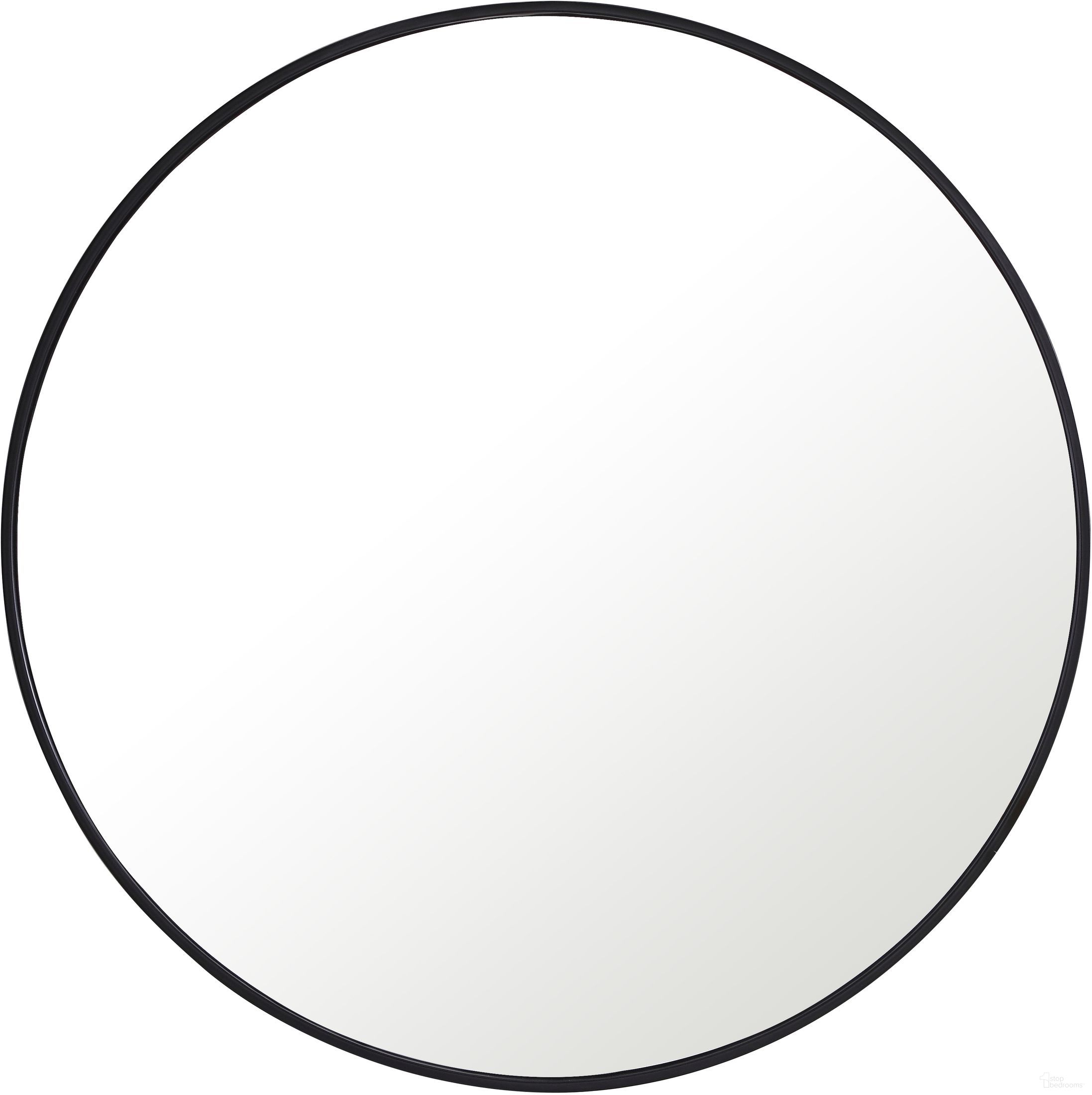 The appearance of Mr4041bk Eternity 36" Round Black Mirror designed by Elegant Lighting in the modern / contemporary interior design. This black piece of furniture was selected by 1StopBedrooms from Eternity Collection to add a touch of cosiness and style into your home. Sku: MR4041BK. Material: Metal.