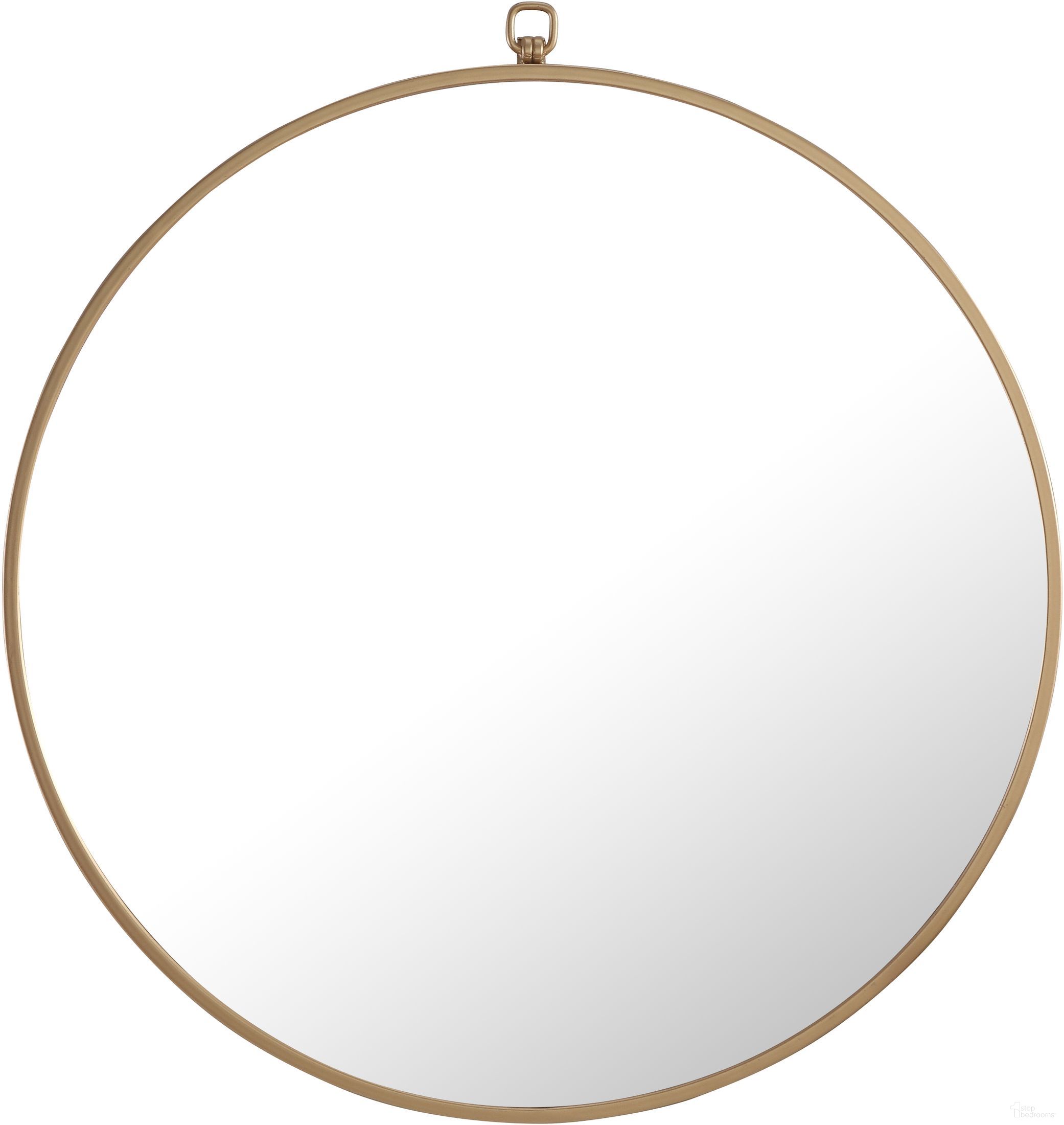 The appearance of Mr4052br Eternity 24" Round Brass Mirror designed by Elegant Lighting in the modern / contemporary interior design. This brown piece of furniture was selected by 1StopBedrooms from Eternity Collection to add a touch of cosiness and style into your home. Sku: MR4052BR. Material: Metal.