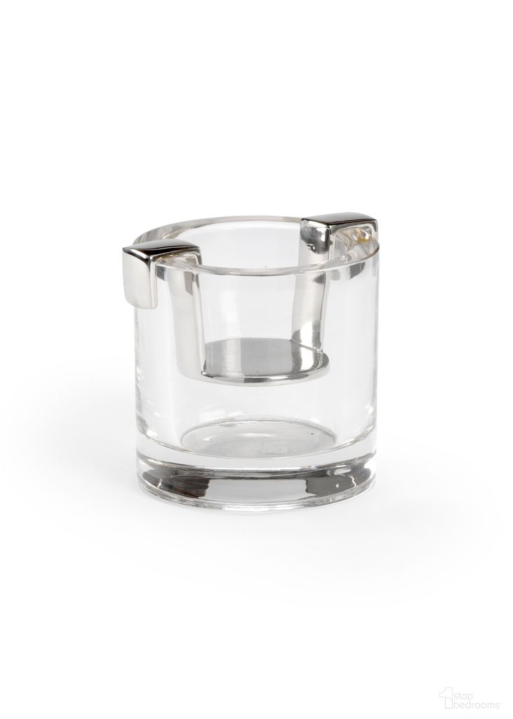 Mulberry Candelstick In Clear and Gold
