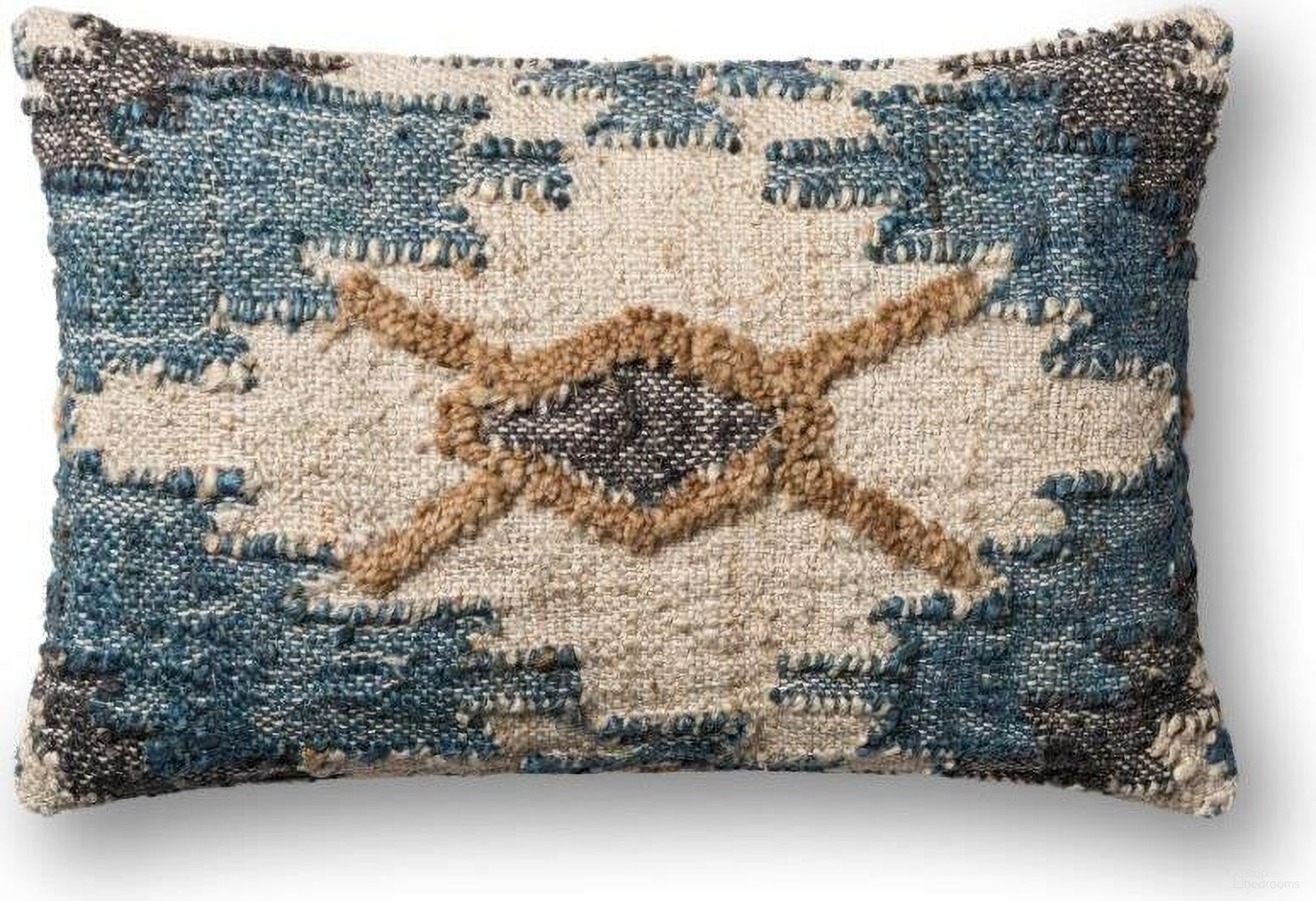 The appearance of Loloi P0558 Multi 13" x 21" Cover w/Poly Pillow designed by Loloi Rugs in the modern / contemporary interior design. This multi piece of furniture was selected by 1StopBedrooms from Pillows Collection to add a touch of cosiness and style into your home. Sku: PSETP0558ML00PIL5. Material: Jute.