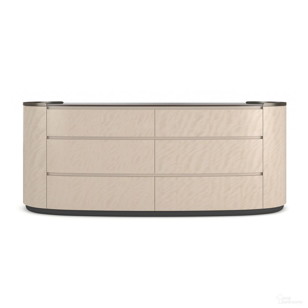 The appearance of Muse Dresser In Cream designed by Caracole in the modern / contemporary interior design. This cream piece of furniture was selected by 1StopBedrooms from Muse Collection to add a touch of cosiness and style into your home. Sku: CLA-024-013. Material: Wood.
