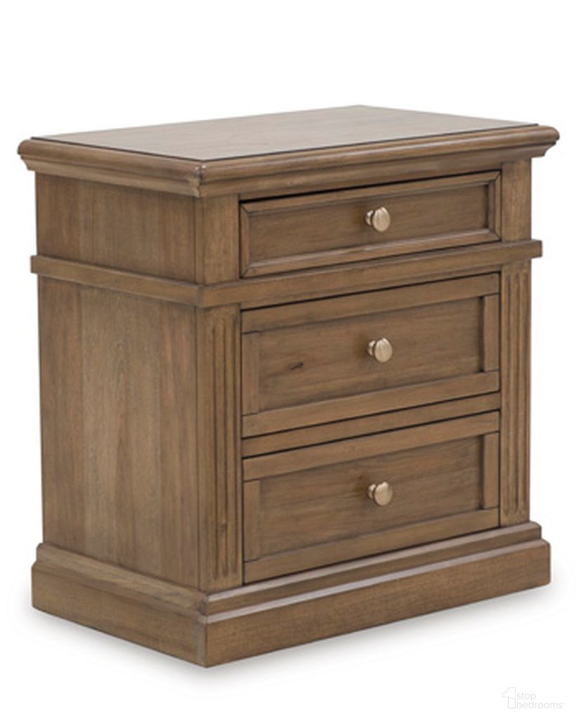 Mylarken Nightstand In Brown
