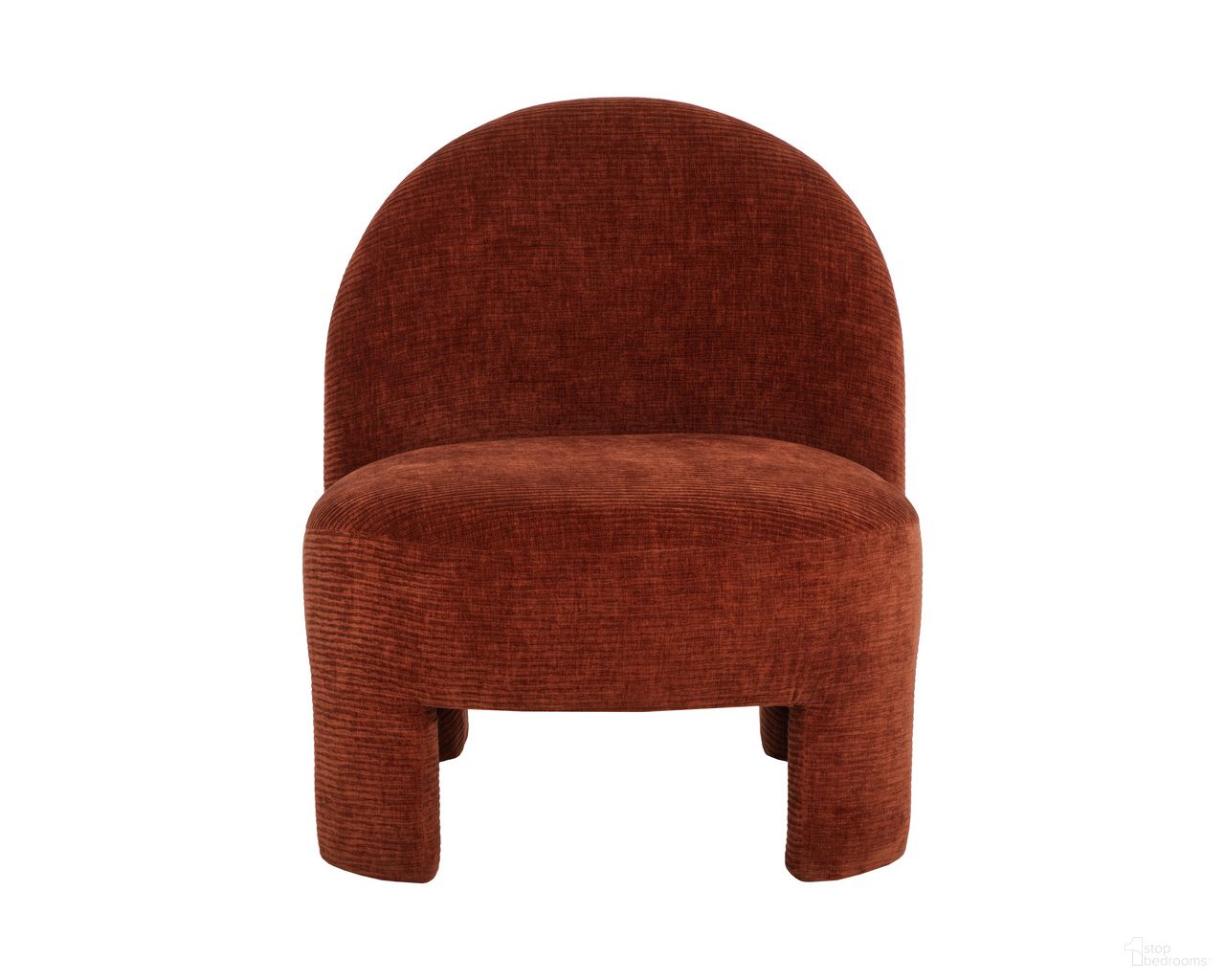 Myrtle Lounge Chair In Opera Spice