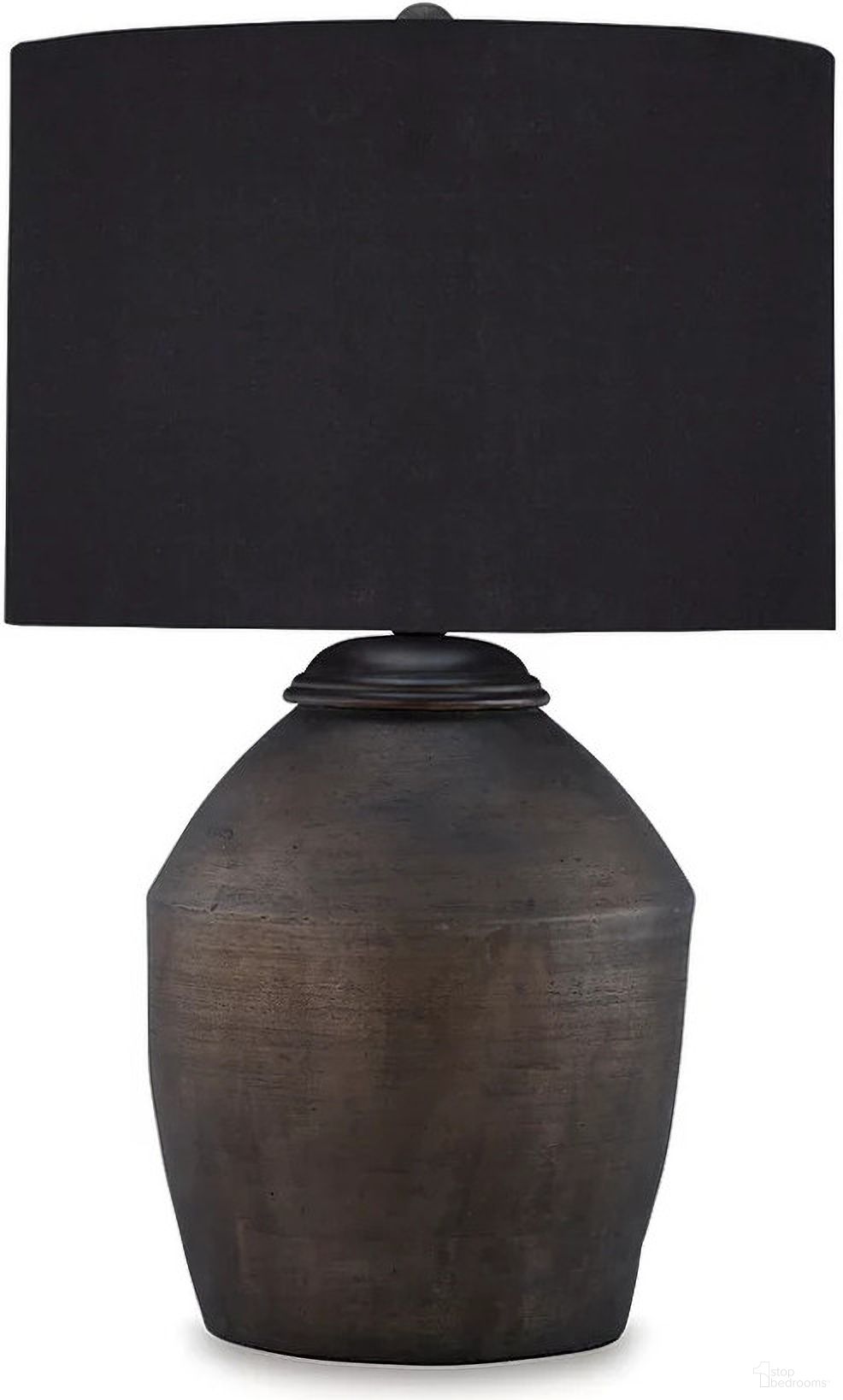 The appearance of Naareman Table Lamp In Black designed by Signature Design by Ashley in the transitional interior design. This black piece of furniture was selected by 1StopBedrooms from Naareman Collection to add a touch of cosiness and style into your home. Sku: L100804. Material: Other.