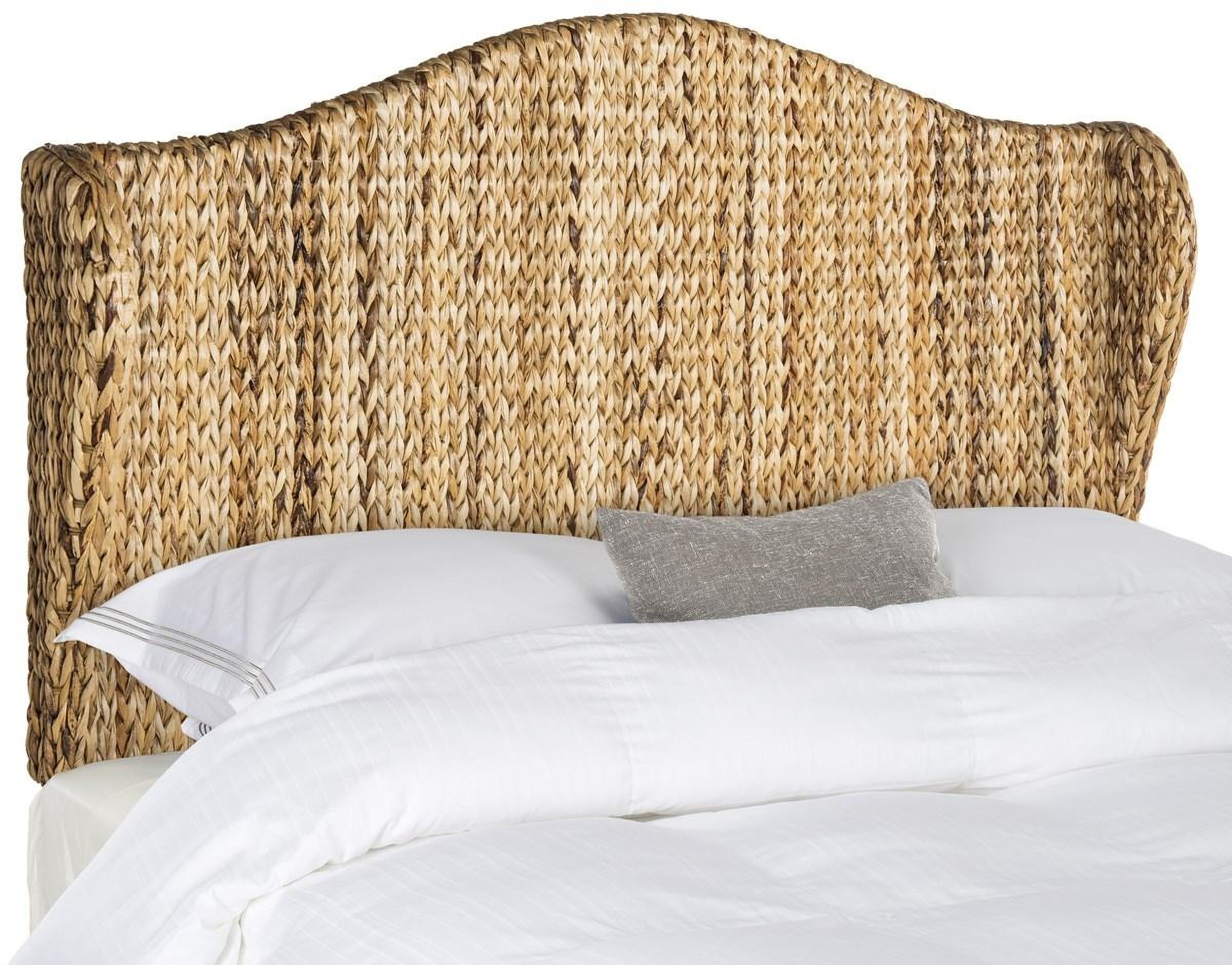 The appearance of Nadine Natural King Headboard designed by Safavieh in the modern / contemporary interior design. This natural piece of furniture  was selected by 1StopBedrooms from Nadine Collection to add a touch of cosiness and style into your home. Sku: SEA8029A-K. Bed Size: King. Material: Pine Wood.