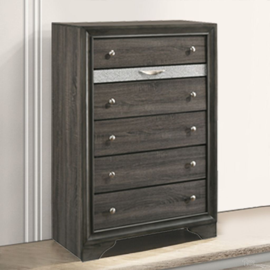 The appearance of Naima Chest (Gray) designed by ACME in the modern / contemporary interior design. This gray piece of furniture was selected by 1StopBedrooms from Naima Collection to add a touch of cosiness and style into your home. Sku: 25976. Material: Wood.