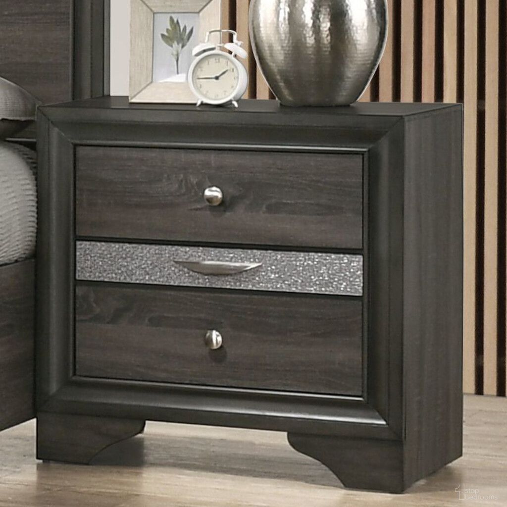 The appearance of Naima Nightstand (Gray) designed by ACME in the modern / contemporary interior design. This gray piece of furniture was selected by 1StopBedrooms from Naima Collection to add a touch of cosiness and style into your home. Sku: 25973. Material: Wood.