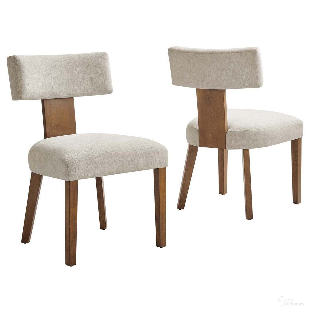 Nalani Dining Chair Set of 2 In Ivory