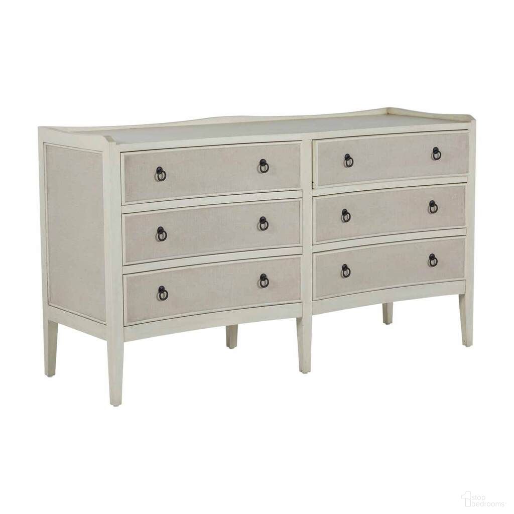 Naomi Chest In Antique Cream and Natural