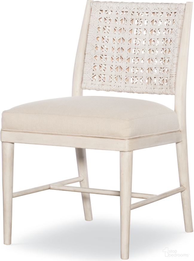 The appearance of Naples Side Chair In Peninsula and Flax designed by Century Furniture in the modern / contemporary interior design. This peninsula and flax piece of furniture was selected by 1StopBedrooms from Curate Collection to add a touch of cosiness and style into your home. Sku: CT2110S-PN-FL. Material: Mahogany. Chair Type: Side Chair.