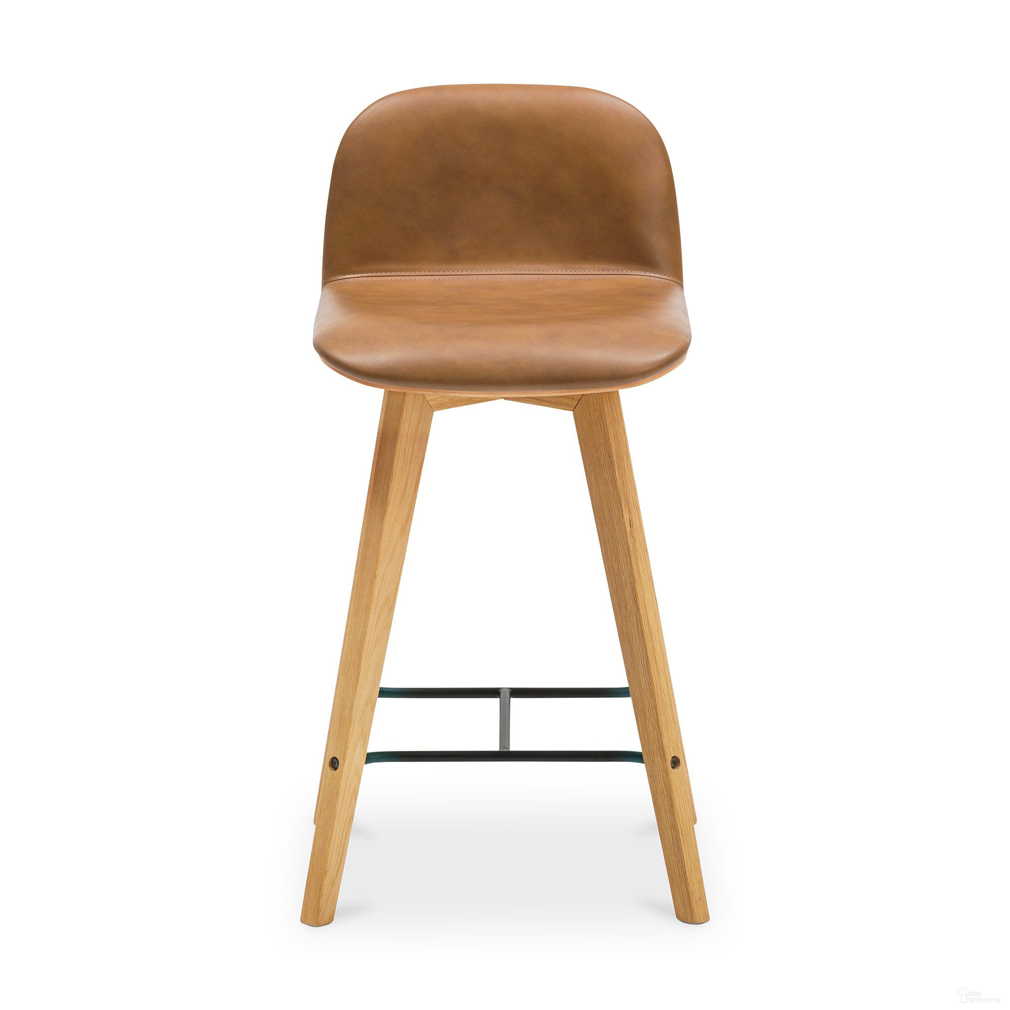 The appearance of Napoli Leather Counter Stool Tan designed by Moes Home in the modern / contemporary interior design. This tan piece of furniture was selected by 1StopBedrooms from Napoli Collection to add a touch of cosiness and style into your home. Sku: YC-1020-40. Material: Leather.