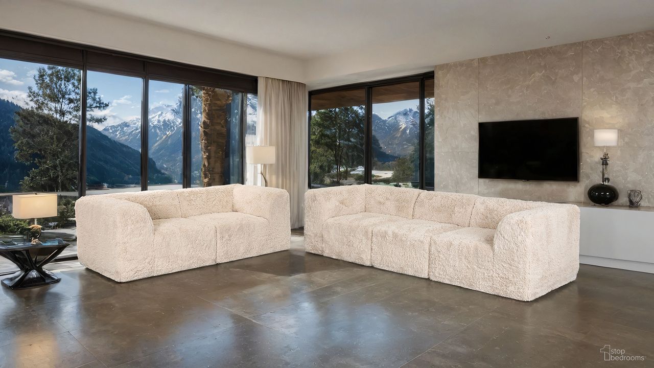 Nappi Living Room Set In Sand