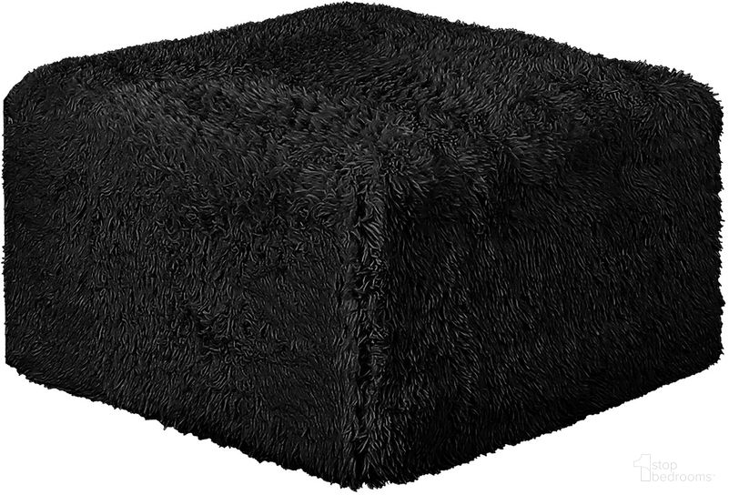 The appearance of Nappi Ottoman In Black designed by Furniture of America in the modern / contemporary interior design. This black piece of furniture was selected by 1StopBedrooms from Nappi Collection to add a touch of cosiness and style into your home. Sku: FM62102BK-OT. Material: Faux Fur.