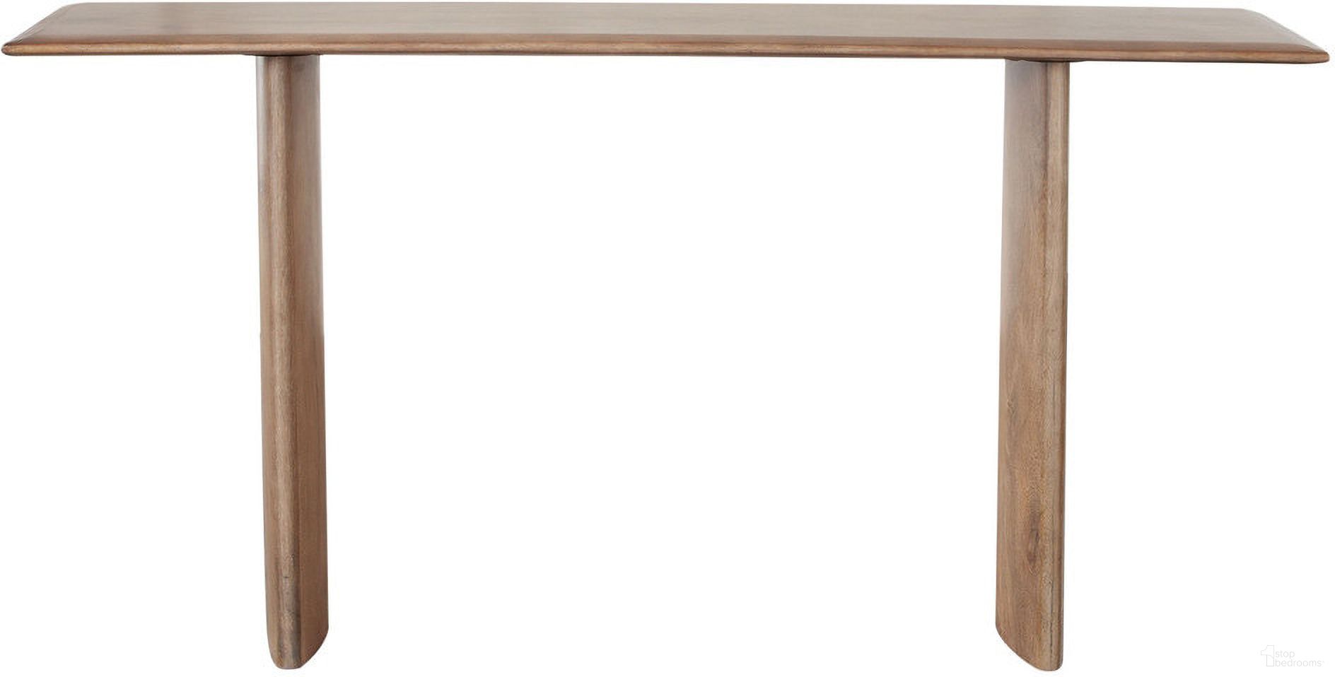 The appearance of Nara Console Table In Caramel/Walnut Finish designed by Diamond Sofa in the modern / contemporary interior design. This caramel piece of furniture was selected by 1StopBedrooms from Nara Collection to add a touch of cosiness and style into your home. Sku: NARACSCR. Material: Wood.