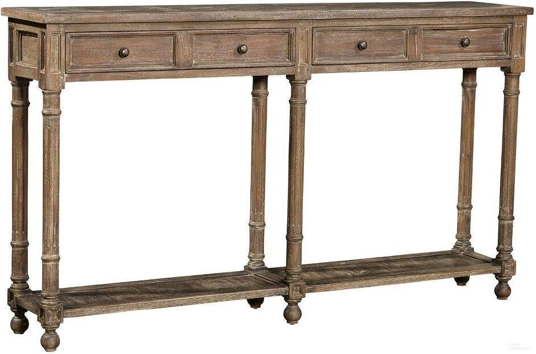 The appearance of Narrow Console designed by Furniture Classics in the transitional interior design. This piece of furniture was selected by 1StopBedrooms from Narrow Collection to add a touch of cosiness and style into your home. Sku: 28757AB30. Material: Wood.