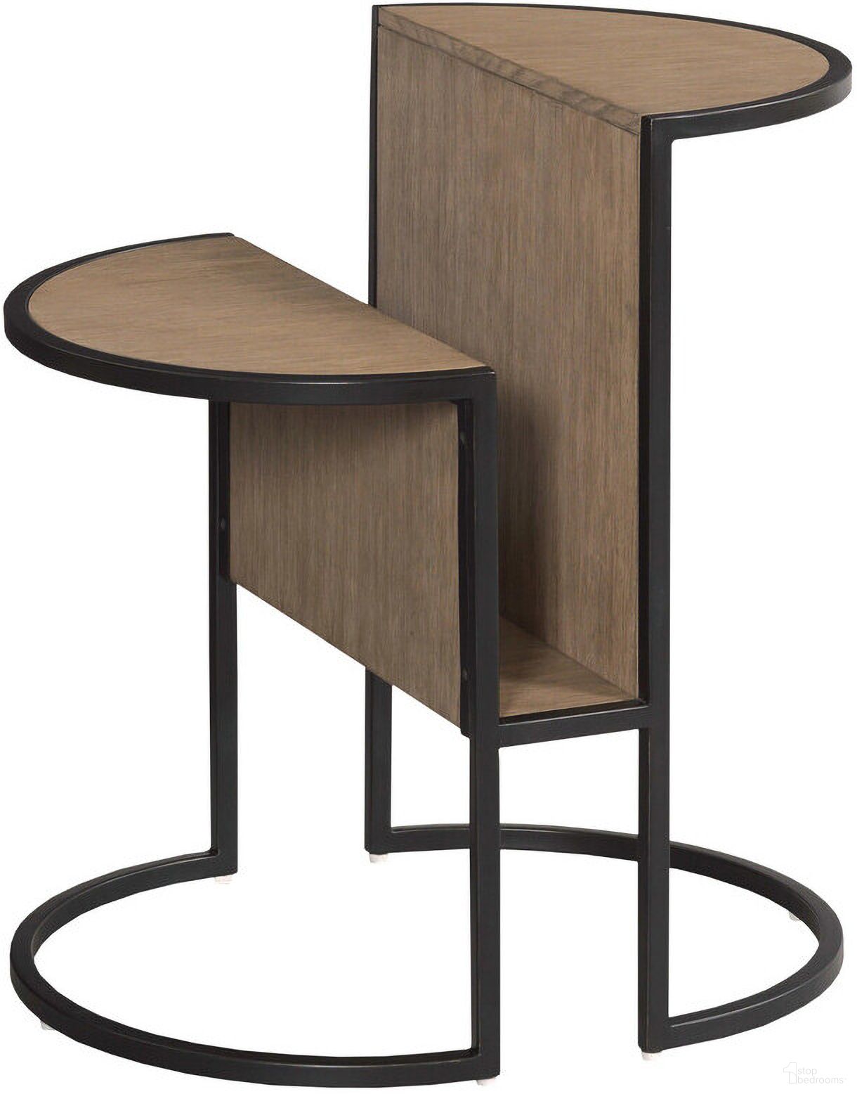 The appearance of Nash Accent Magazine Table In Warm Coffee designed by Hammary in the modern / contemporary interior design. This warm coffee piece of furniture  was selected by 1StopBedrooms from Nash Collection to add a touch of cosiness and style into your home. Sku: 208-916. Material: Wood.
