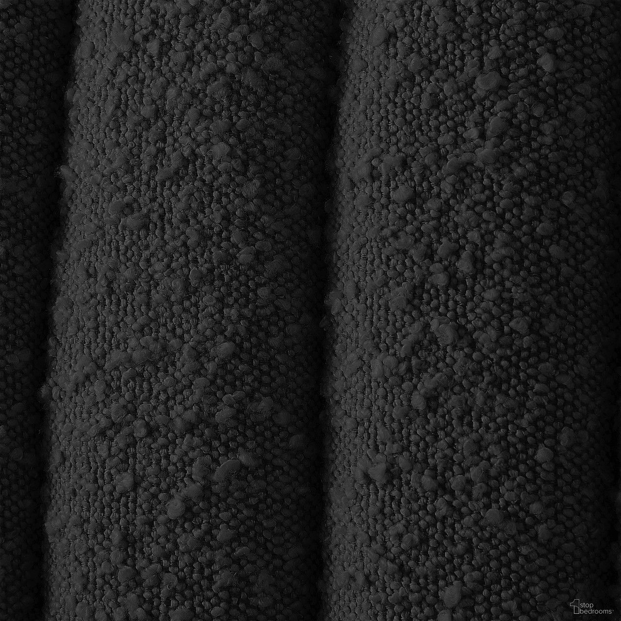 Nash Boucle Fabric Full Bed In Black by Meridian 1StopBedrooms