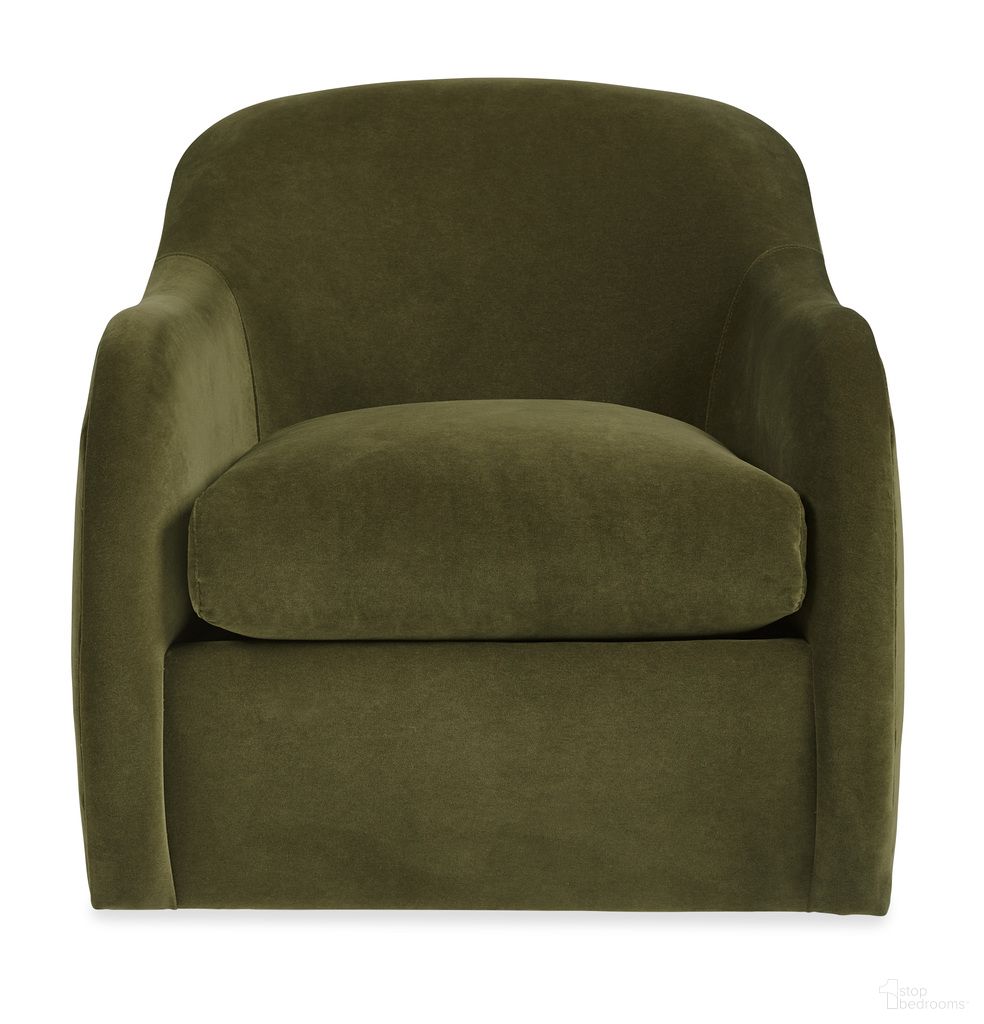 Nash Swivel Chair In Green